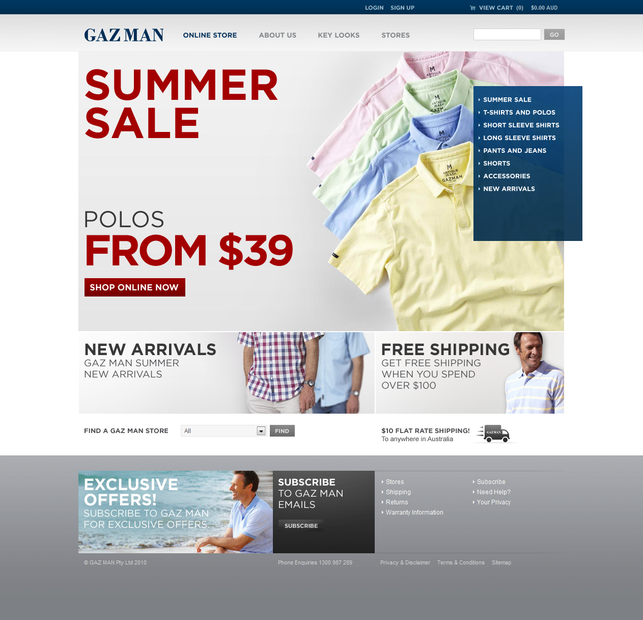 The new online store is a single-minded online retail experience. The new online store is a single-minded online retail experience.